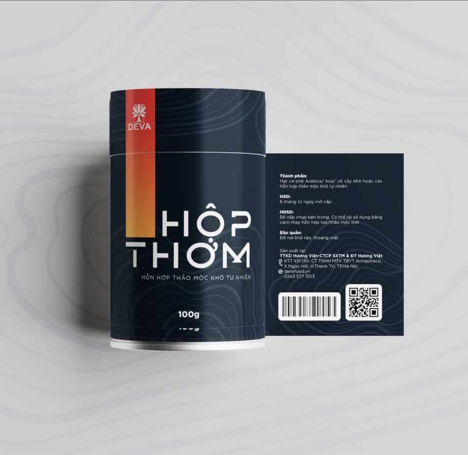 hộp thơm hoa khô 1